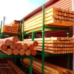 cylinderdrejet lærk