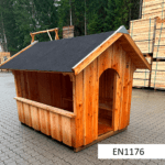 Legehus med EN1176-tilføjelser