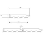 Profilbrædder i gran
