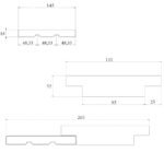 Profiltegning - 1-på-2